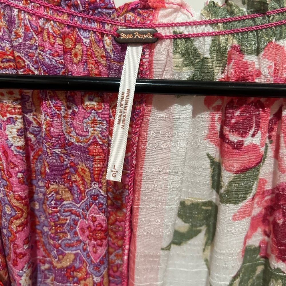 NWT Free People paisley button shirt! - Picture 3 of 6